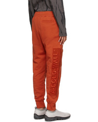 A-Cold-Wall* Orange Y Lounge Pants
