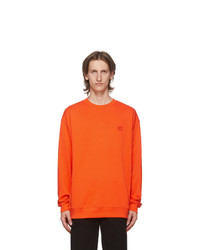 Acne Studios Orange Fairview Patch Sweatshirt