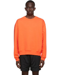 Dries Van Noten Orange Heavy Weight French Terry Sweatshirt