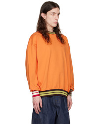 Jacquemus Orange Le Sweatshirt Lasso Sweatshirt