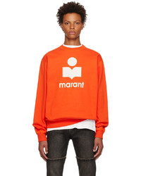 Isabel Marant Orange Miko Sweatshirt