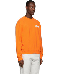 Sporty & Rich Orange Prince Edition Sporty Sweatshirt