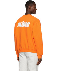 Sporty & Rich Orange Prince Edition Sporty Sweatshirt