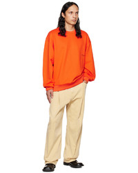 Wooyoungmi Orange Printed Sweatshirt