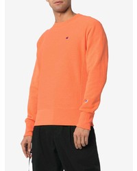 Champion Orange Reverse Weave Sweatshirt