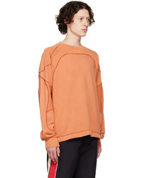 Diesel Orange S Ribal Sweatshirt