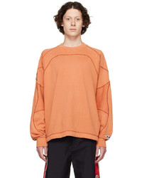 Diesel Orange S Ribal Sweatshirt