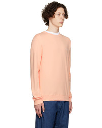 A.P.C. Pink Cotton Sweatshirt