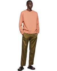 Dries Van Noten Pink Medium Weight French Terry Sweatshirt