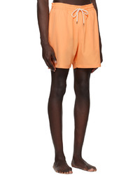 Polo Ralph Lauren Orange Embroidered Swim Shorts