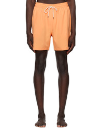 Polo Ralph Lauren Orange Embroidered Swim Shorts