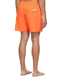 Polo Ralph Lauren Orange Traveler Swim Shorts