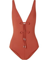 On The Island By Marios Schwab Calypso Lace Up Swimsuit