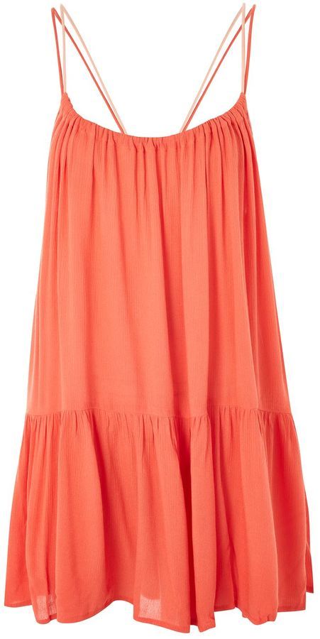 Topshop Swing Beach Mini Dress, $40 | Topshop | Lookastic