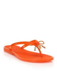 Tory Burch Jelly Bow Thong Sandals