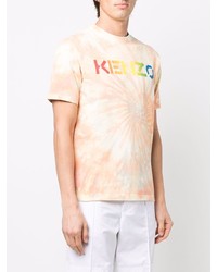 Kenzo Tie Dye Cotton T Shirt