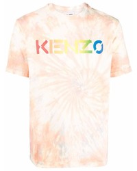 Kenzo Tie Dye Cotton T Shirt