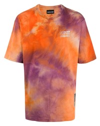 Mauna Kea Tie Dye Logo Print T Shirt