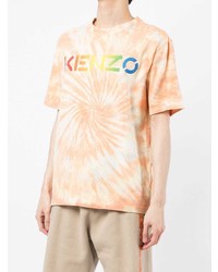 Kenzo Tie Dye Logo T Shirt