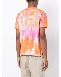 Stain Shade X Hiroshi Fujiwara Tie Dye Print T Shirt