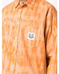 Kenzo Tiger Patch Tie Dye Shirt