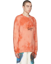 Loewe Orange Paulas Ibiza Tie Dye Sweatshirt