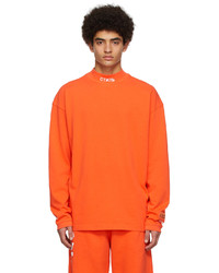 Heron Preston Orange Ctnmb Long Sleeve T Shirt