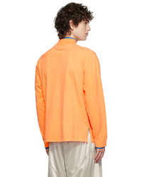 ERL Orange Turtleneck T Shirt