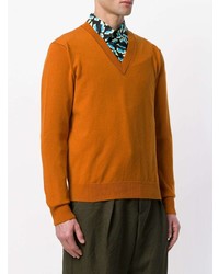 Marni Cashmere V Neck Sweater
