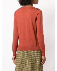 Ps By Paul Smith Deep V Neck Sweater