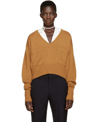 Chloé Orange Cashmere Sweater