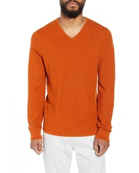 Calibrate V Neck Wool Blend Sweater