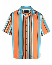 Prada Pinstripe Boxy Fit Shirt