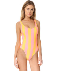 Solid & Striped The Anne Marie Stripe One Piece