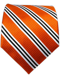 The Tie Bar Bar Stripes Tangerine