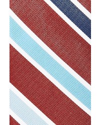 1901 Como Stripe Woven Silk Tie