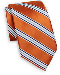 Saks Fifth Avenue Silk Stripe Tie
