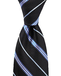 Roundtree & Yorke Trademark Twice Stripe Tie