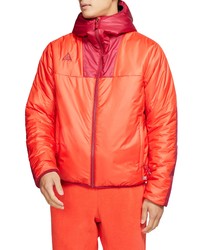 Nike Acg Primaloft Water Resistant Packable Hooded Jacket