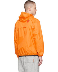 Comme Des Garcons Play Orange K Way Edition Nylon Jacket