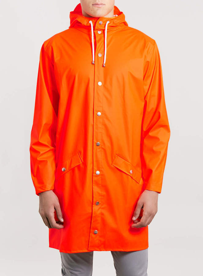 orange waterproof jacket