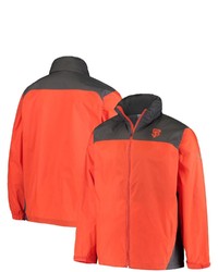 Columbia Orange San Francisco Giants Glennaker Lake Full Zip Hooded Rain Jacket At Nordstrom