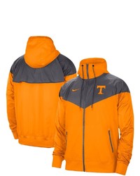 Nike Tennessee Orange Tennessee Volunteers Windrunner Raglan Hoodie Full Zip Jacket At Nordstrom