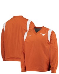 Nike Texas Orange Texas Longhorns Rev Pullover Windbreaker Jacket In Burnt Orange At Nordstrom