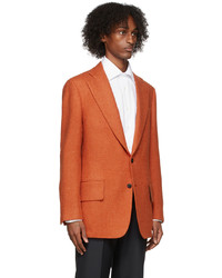 Factor's Orange Wool Blazer