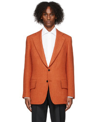 Factor's Orange Wool Blazer