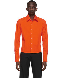 Theophilio Orange Corset Shirt