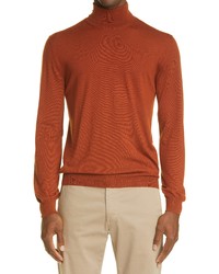 Boglioli Wool Turtleneck Sweater