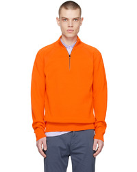 BOSS Orange Half Zip Sweater