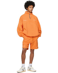 Rhude Orange Mclaren Edition Trackside Quarter Zip Sweater